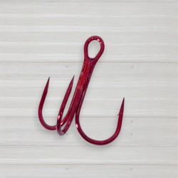Гачки трійники Siweida Carbon Hooks Red, 30шт/уп, № 1